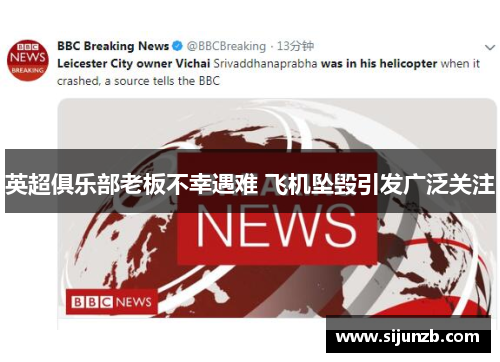 英超俱乐部老板不幸遇难 飞机坠毁引发广泛关注